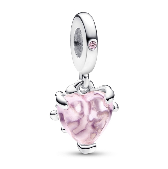 Pandora Jewelry - Pandora Pink Family Tree & Heart Dangle Charm